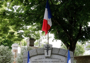 29th Infantry Division Soldiers Commemorate the Liberation of Vern-sur-Seiche