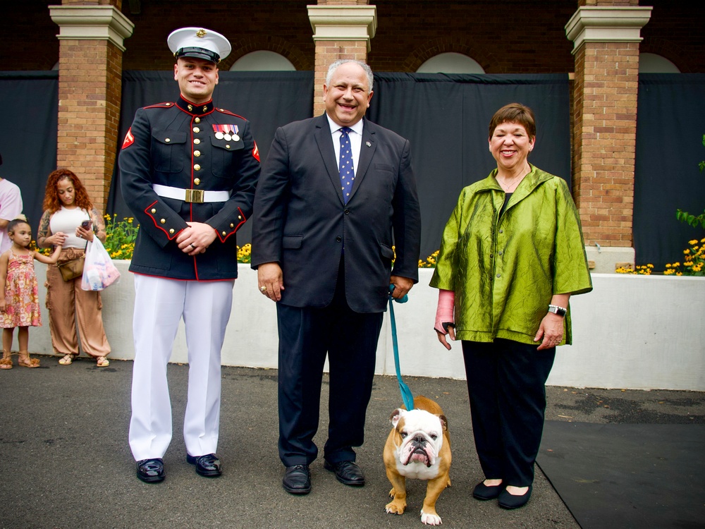 Secretary Del Toro is the Guest of Honor at the Marine Barracks 8th &amp; I Parade