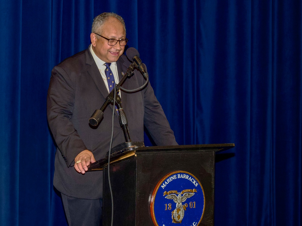 Secretary Del Toro is the Guest of Honor at the Marine Barracks 8th &amp; I Parade