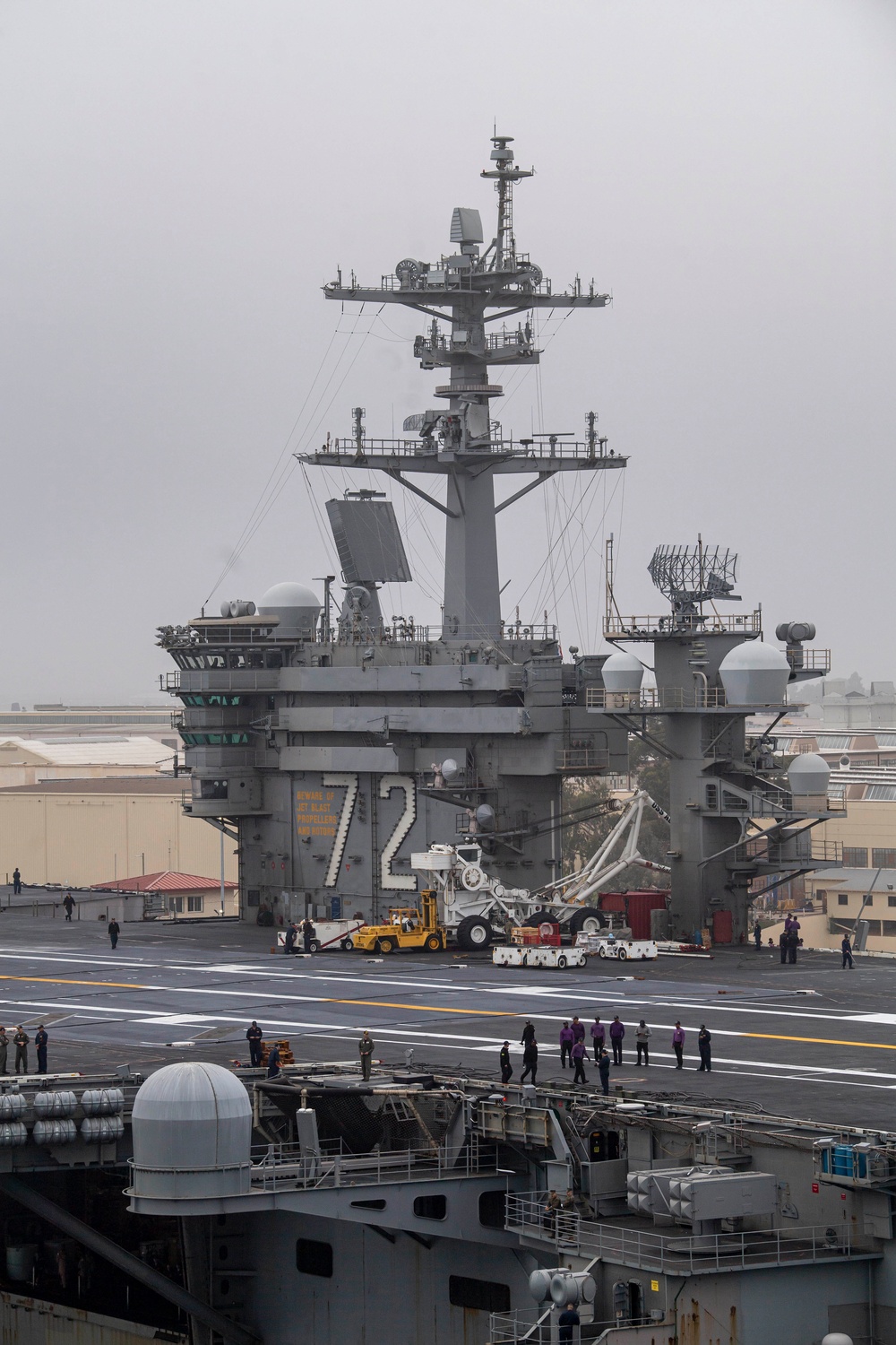 USS Abraham Lincoln Departs San Diego