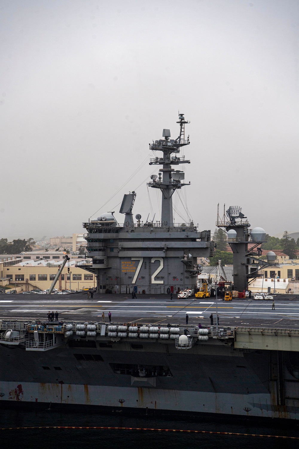 USS Abraham Lincoln Departs San Diego