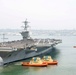 USS Abraham Lincoln Departs San Diego