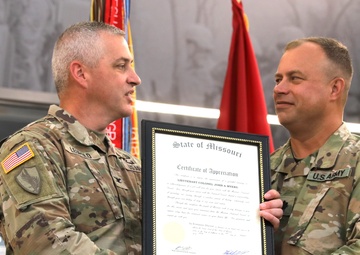 Lt. Col. Myers retires after over two decades of service