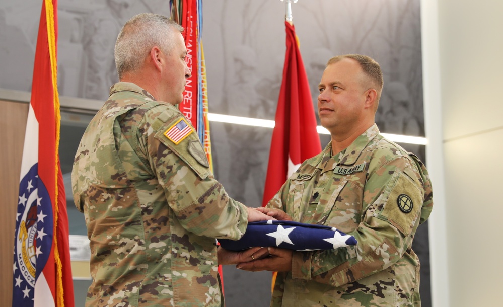 Lt. Col. Myers retires after over two decades of service