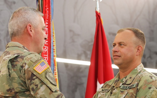 Lt. Col. Myers retires after over two decades of service