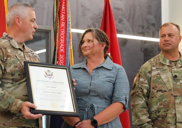 Lt. Col. Myers retires after over two decades of service