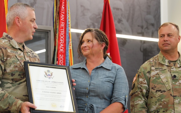 Lt. Col. Myers retires after over two decades of service