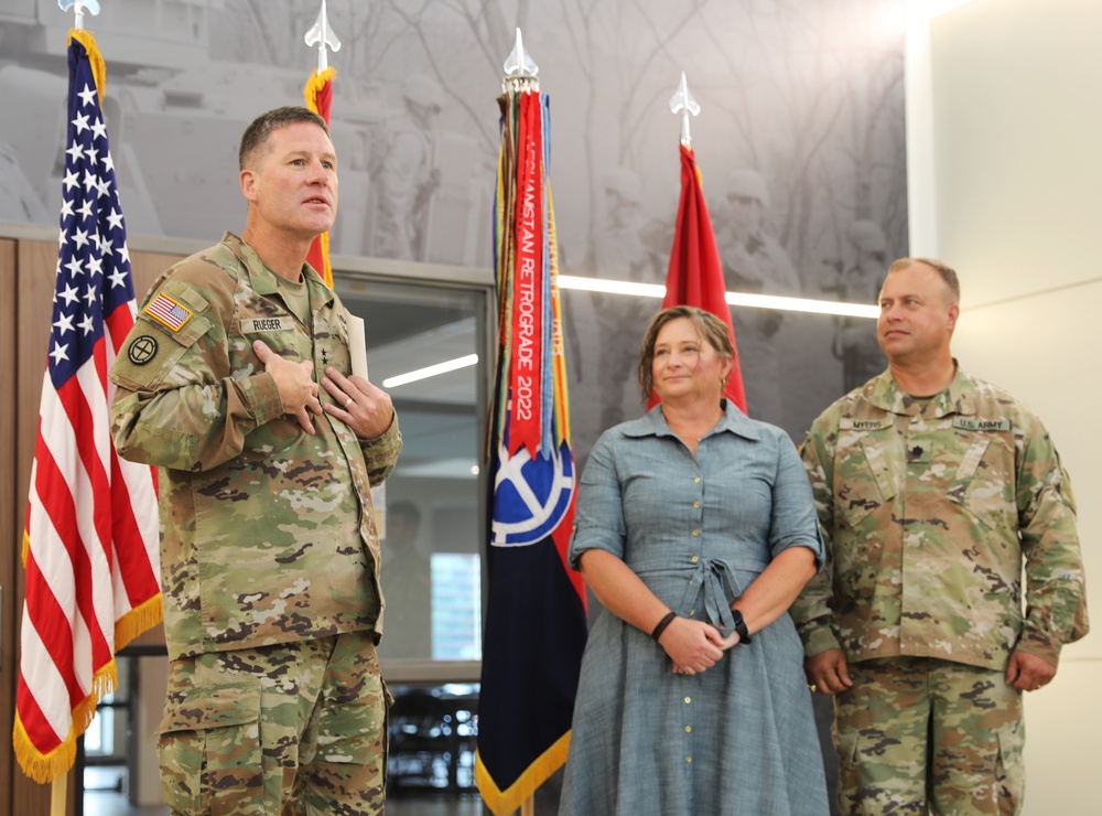 Lt. Col. Myers retires after over two decades of service