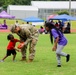 Sustainment Soldiers Participate in Back-to-School event