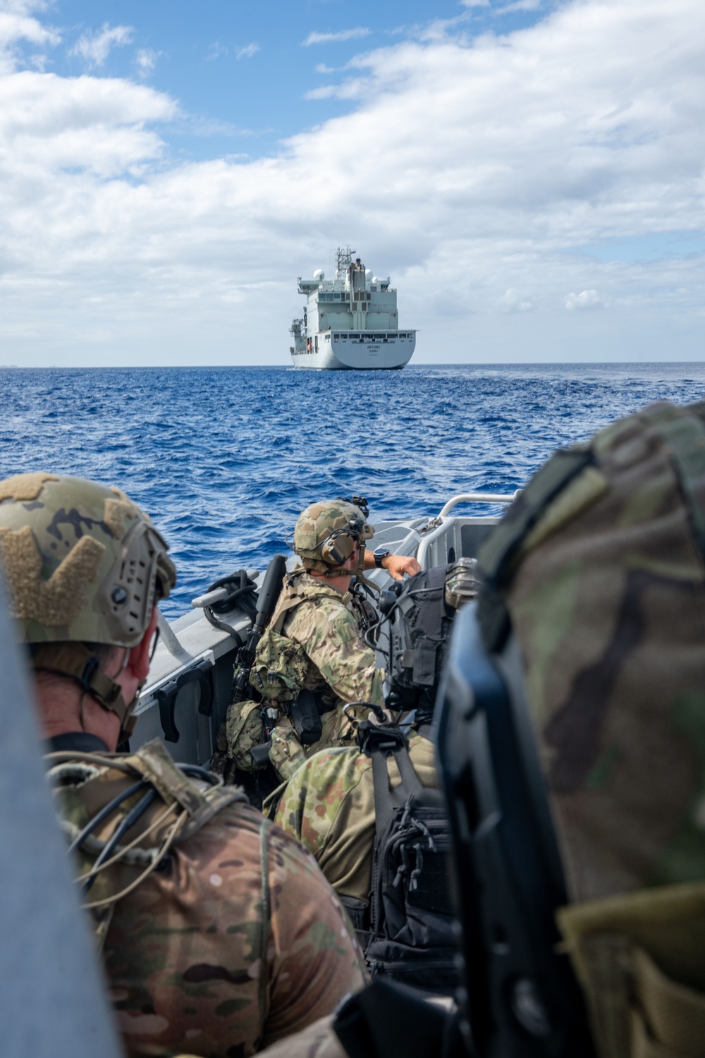 NSW Trains with Partner Forces during RIMPAC 2024