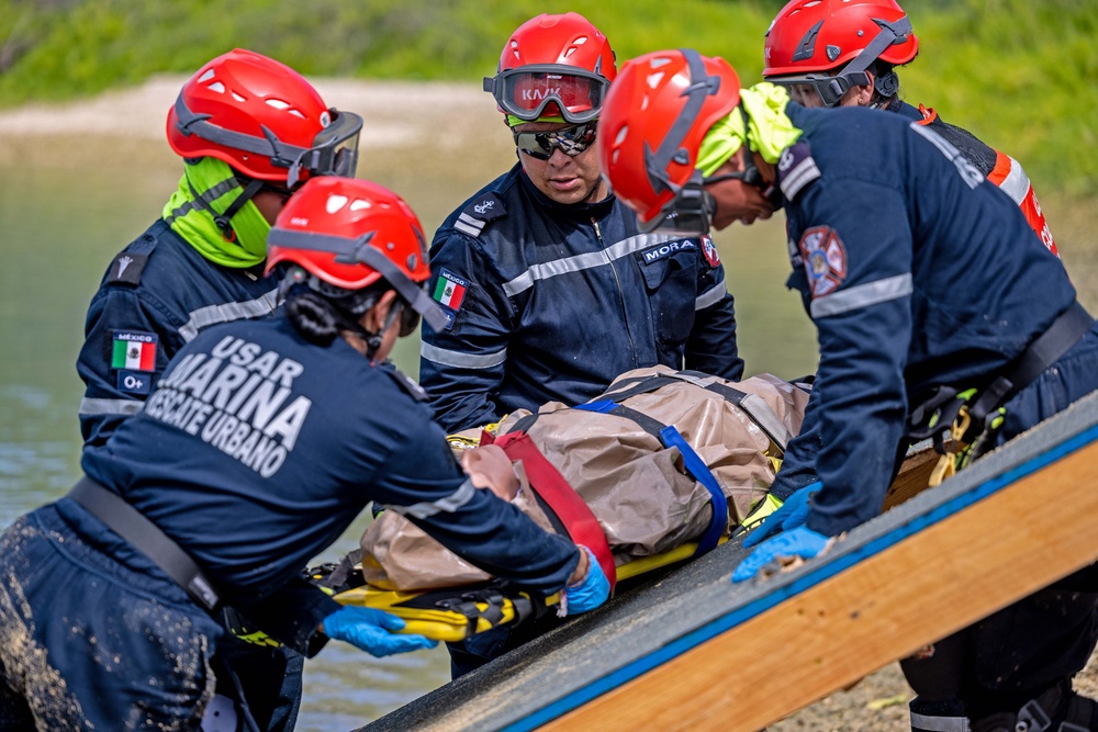 Partners conduct search and rescue operations during RIMPAC 2024