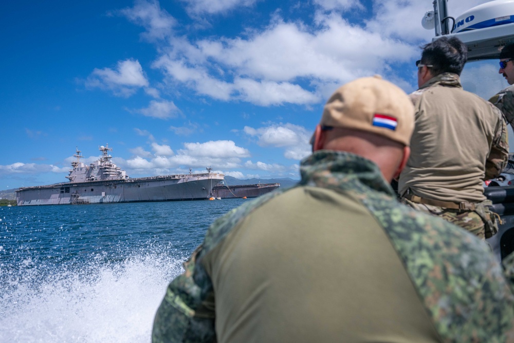 Navy EOD Technicians participate in Joint ATFP Training during RIMPAC 2024