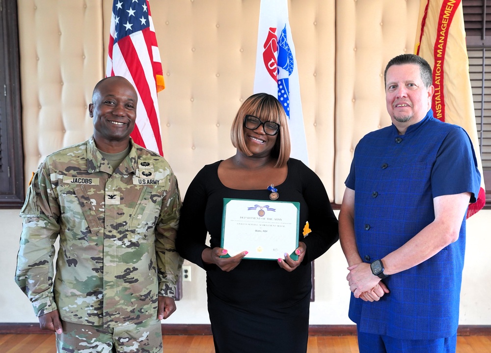 Fort Hamilton Workforce Recognized at Commander's Final Awards Ceremony