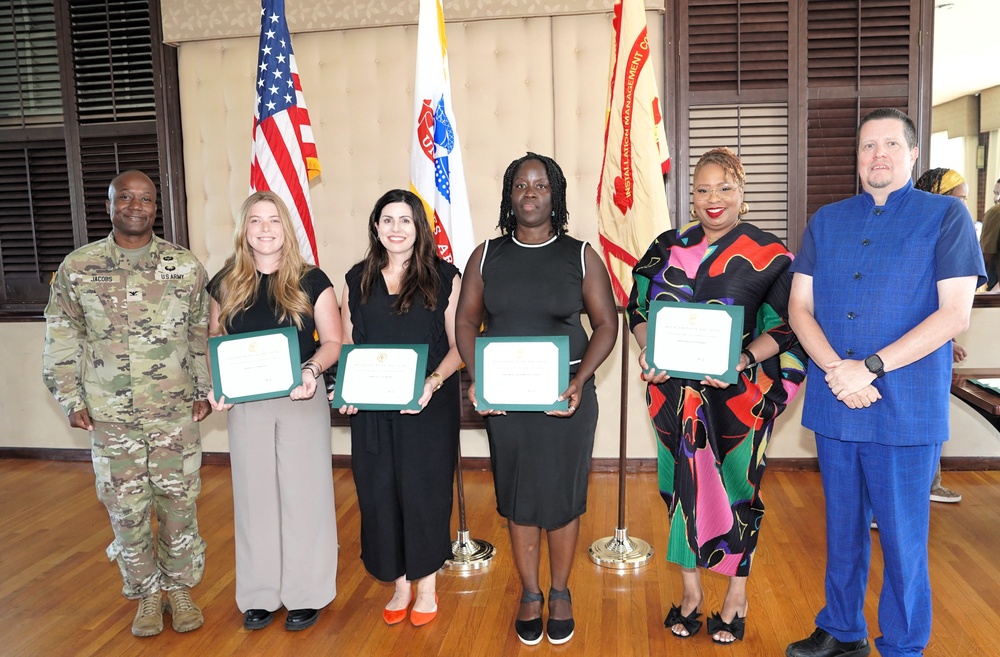 Fort Hamilton Workforce Recognized at Commander's Final Awards Ceremony