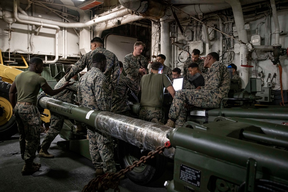 15th MEU Maintains Weapons Proficiency Aboard USS Boxer