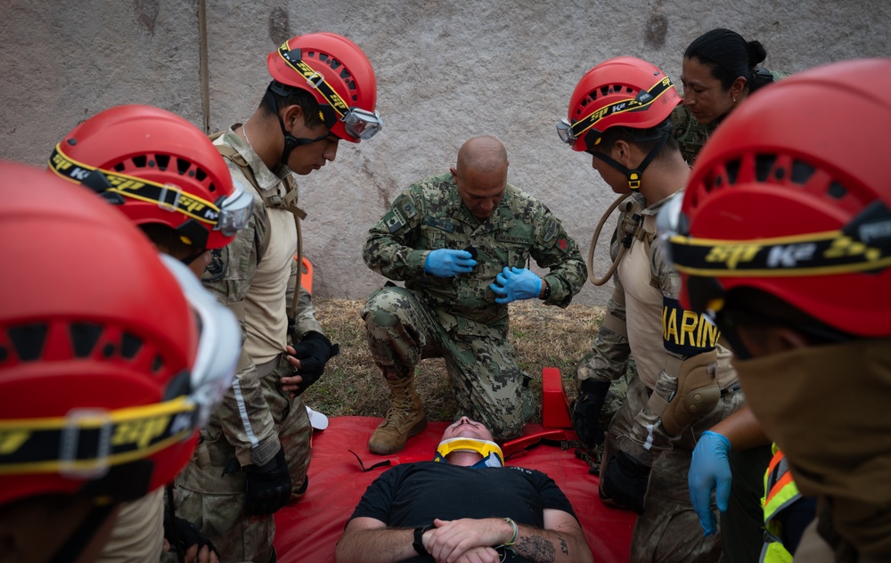 Partner nations conduct search and rescue training during RIMPAC 2024