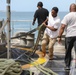 USNS Burlington Departs From Jamaica