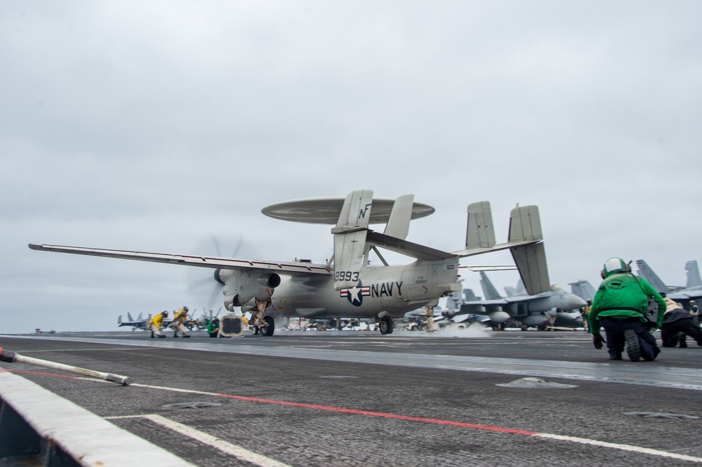 USS Ronald Reagan (CVN 76) conducts flight operations