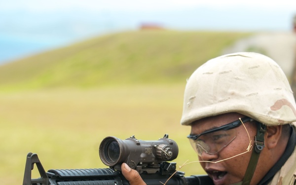 US, Royal Tongan marines conduct fire team maneuvers during RIMPAC 2024