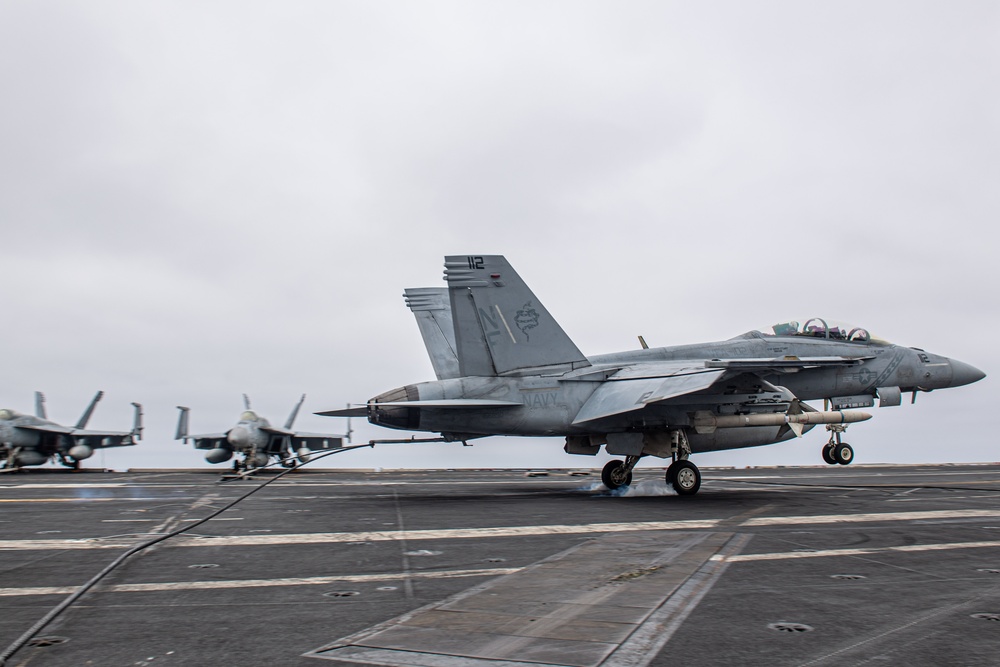 USS Ronald Reagan (CVN 76) conducts flight operations