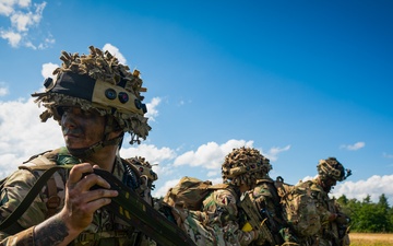 British Army Officer Cadets Train in Hohenfels
