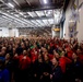 USS Dwight D. Eisenhower Hosts an All Hands