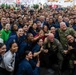 USS Dwight D. Eisenhower Hosts an All Hands