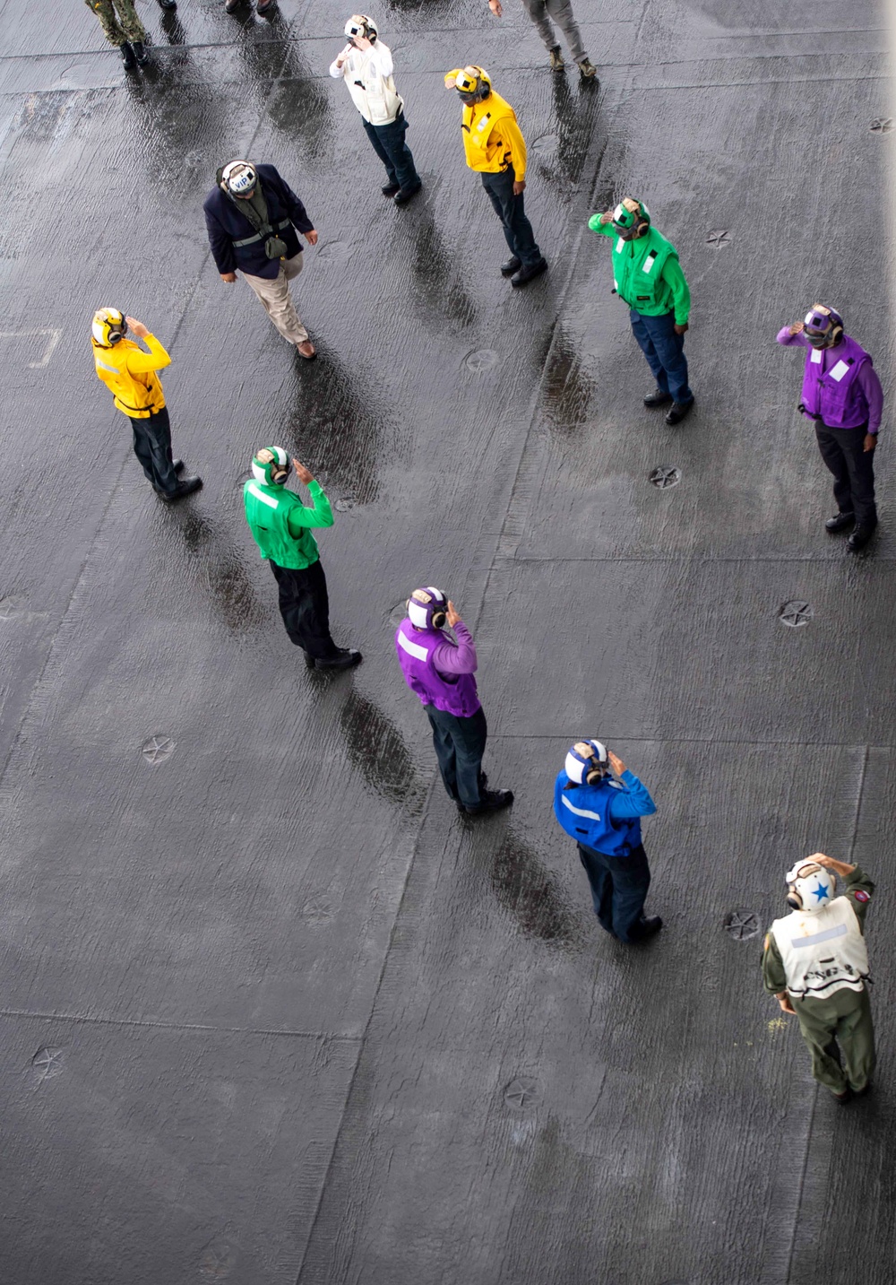 USS Dwight D. Eisenhower Welcomes SECNAV