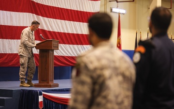 Task Force 51/5 Holds Change of Command Ceremony
