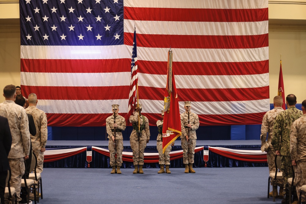 Task Force 51/5 Holds Change of Command Ceremony