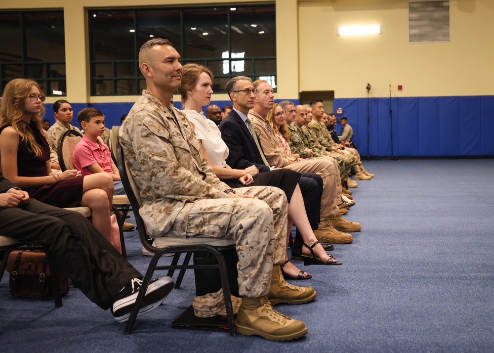 Task Force 51/5 Holds Change of Command Ceremony