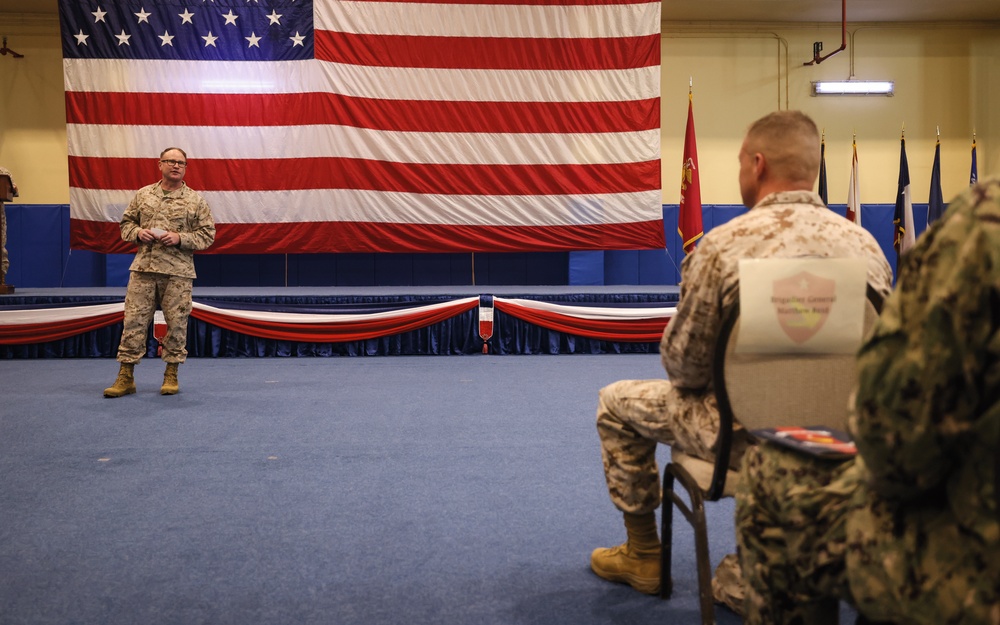 Task Force 51/5 Holds Change of Command Ceremony