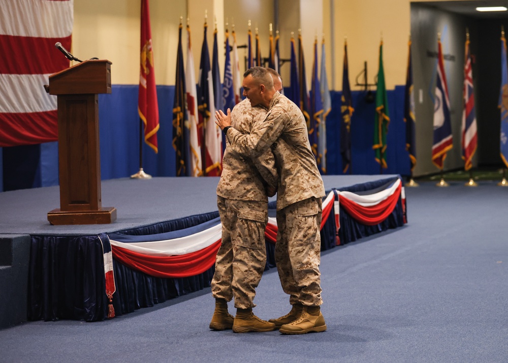 Task Force 51/5 Holds Change of Command Ceremony