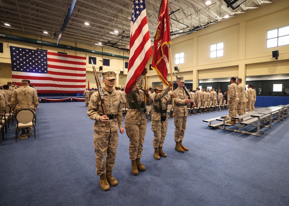 Task Force 51/5 Holds Change of Command Ceremony