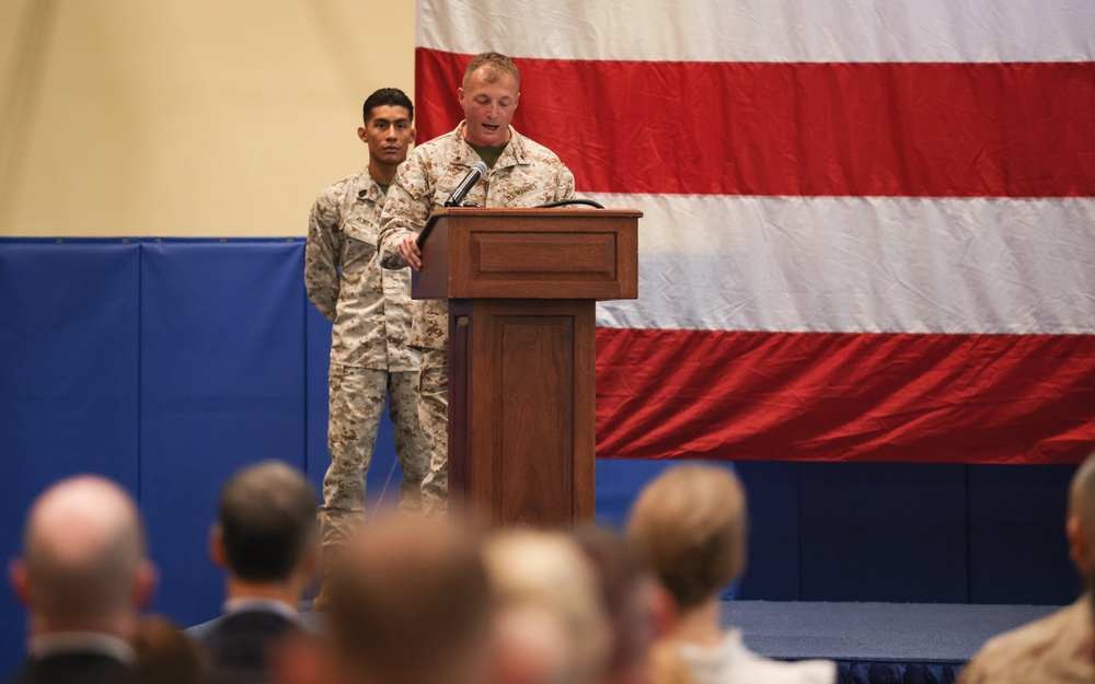 Task Force 51/5 Holds Change of Command Ceremony