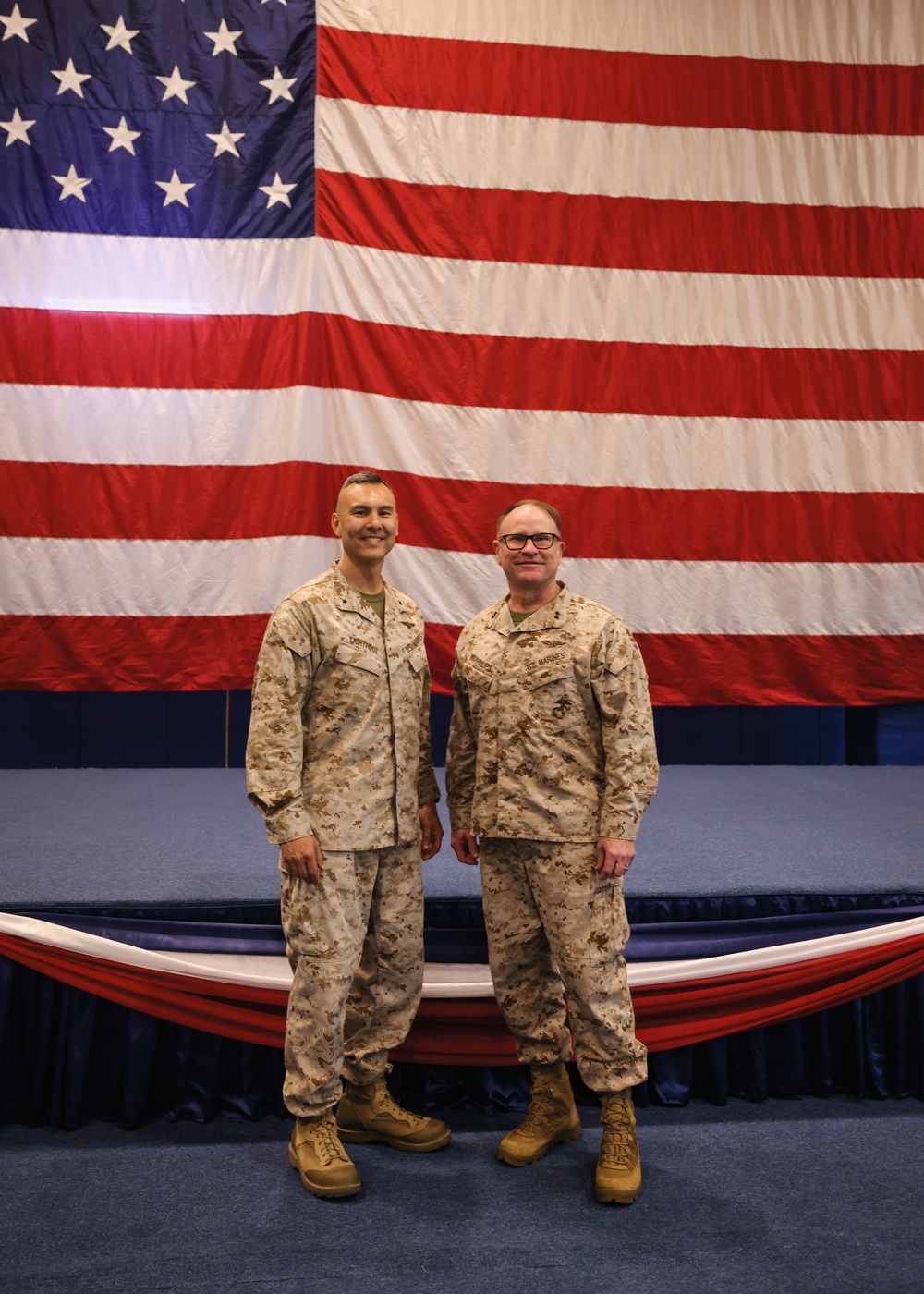 Task Force 51/5 Holds Change of Command Ceremony