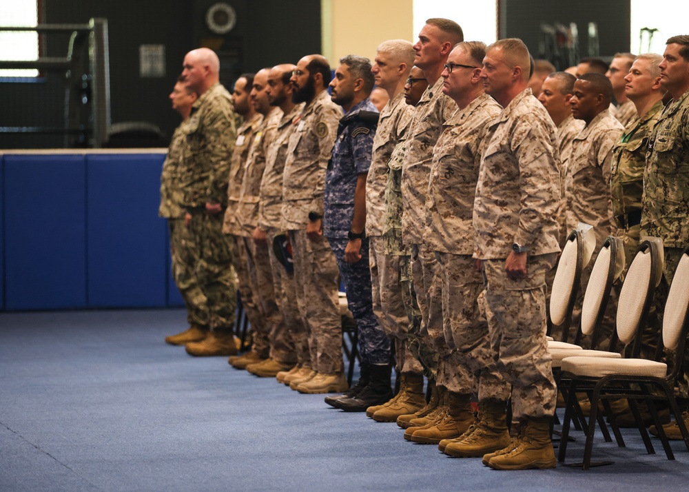 Task Force 51/5 Holds Change of Command Ceremony