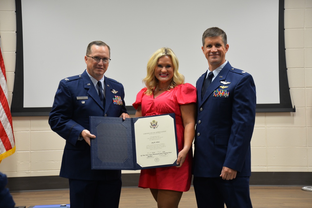 Lt. Col. Allen Retirement Ceremony