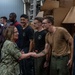 CNO and MCPON Welcome Dwight D. Eisenhower Carrier Strike Group Home from Deployment