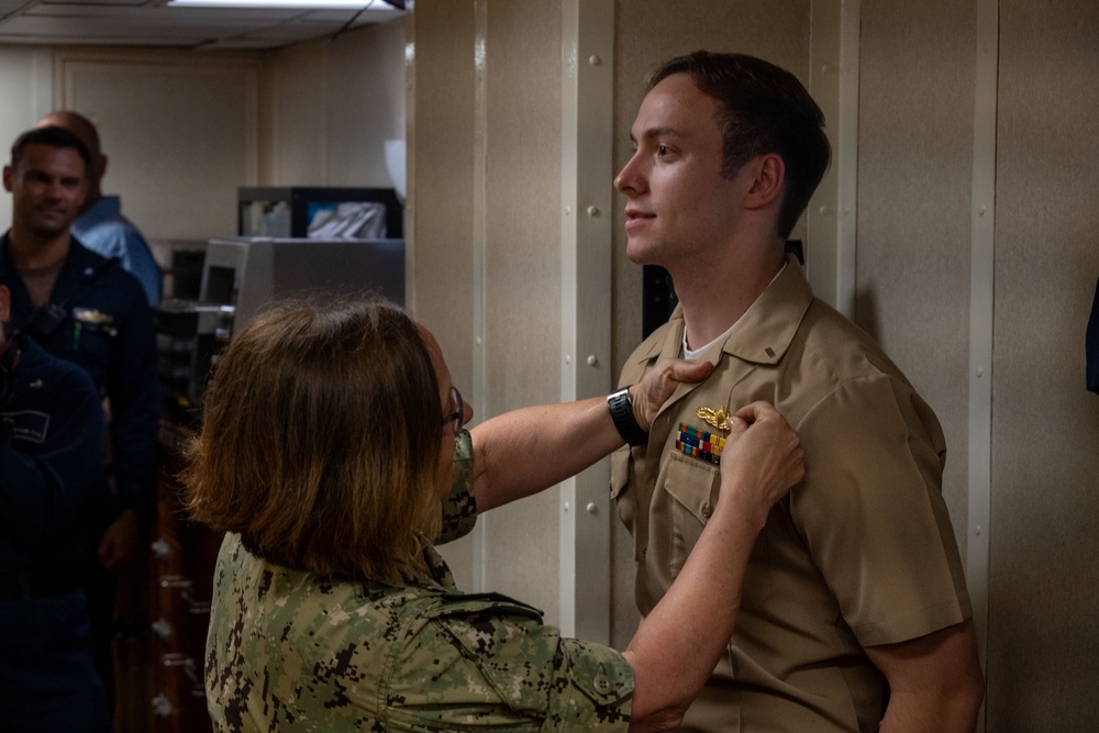 CNO and MCPON Welcome Dwight D. Eisenhower Carrier Strike Group Home from Deployment