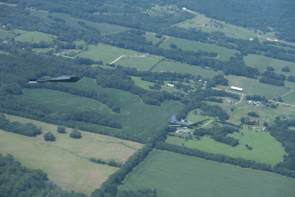 Aerial perspective for Wings Over Whiteman 2024