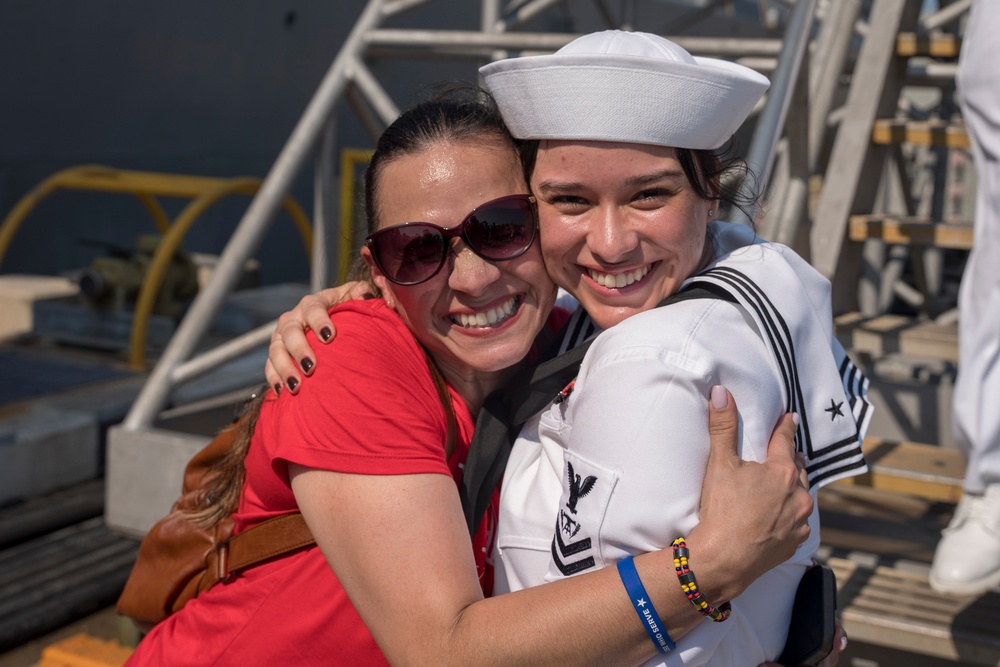 USS Gravely (DDG 107) Returns to Naval Station Norfolk