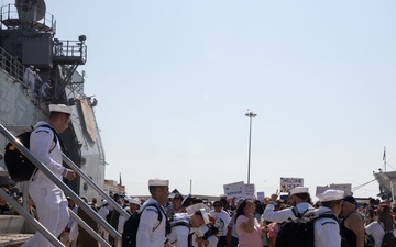 USS Philippine Sea (CG 58) Returns to Homeport