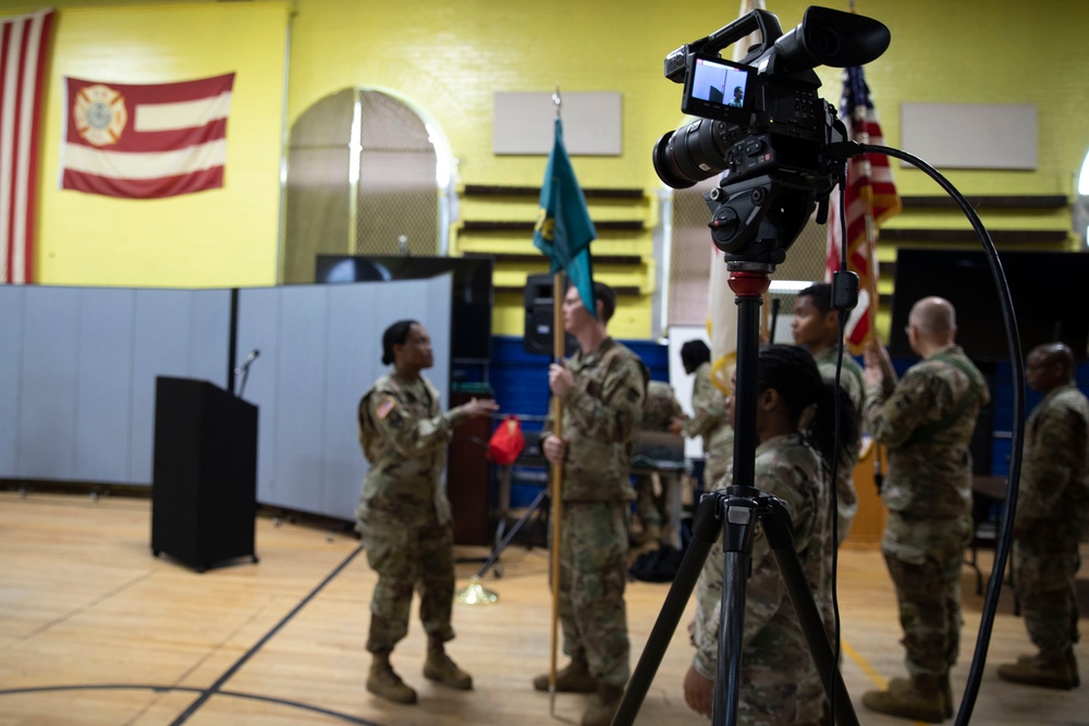 361st Theater Public Affairs Support Element Change of Command Ceremony