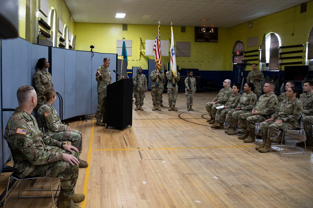 361st Theater Public Affairs Support Element Change of Command Ceremony