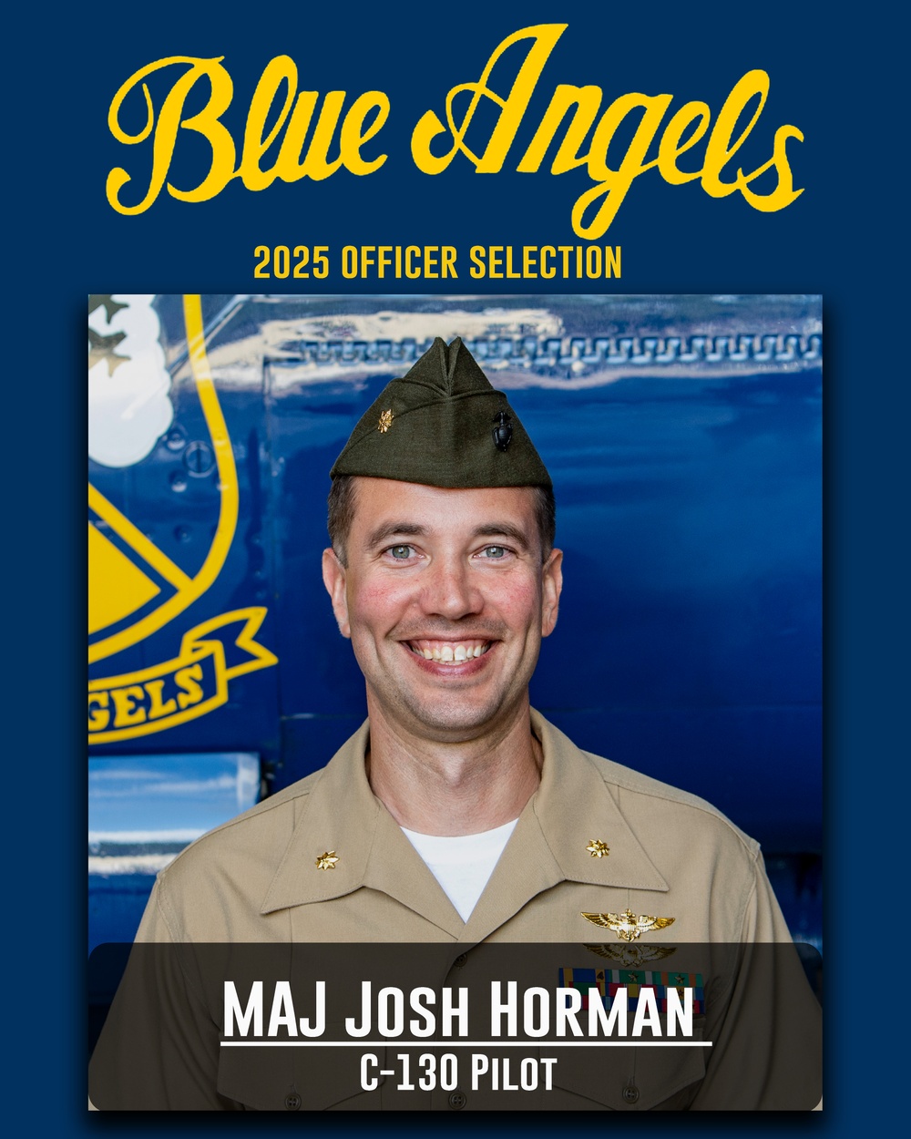 Blue Angels Select Officers for 2025 Show Season