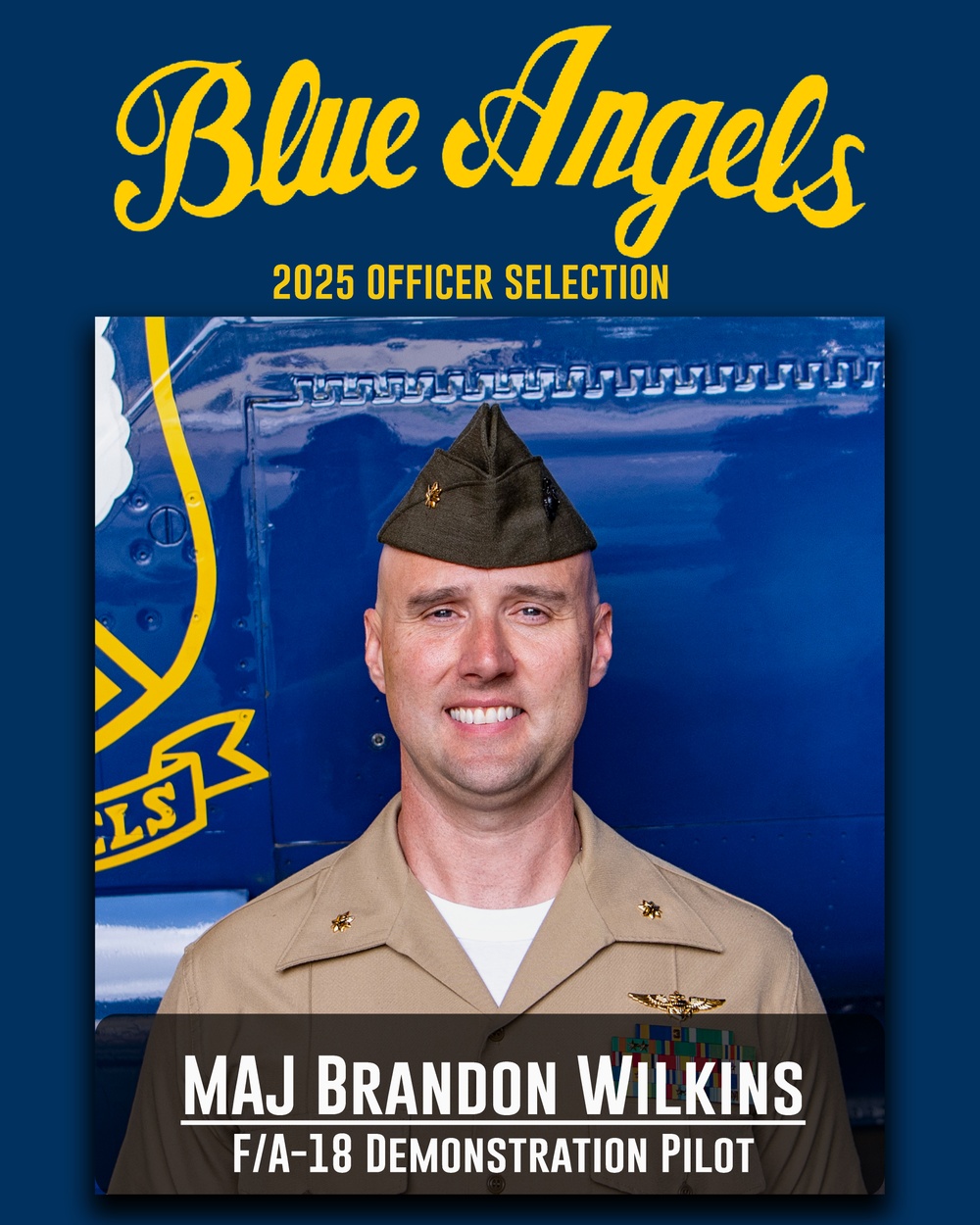 Blue Angels Select Officers for 2025 Show Season