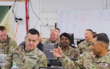 Sergeant Major of the Army Meets with Soldiers &amp; Sailors Supporting the JLOTS Gaza Humanitarian Aid Operation