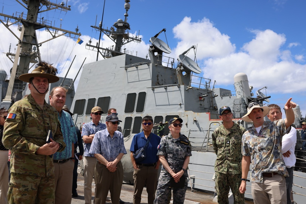 USS Sterett Proud Participant in TAPA