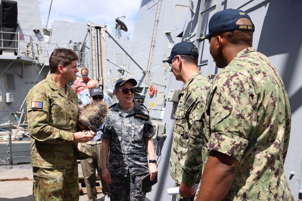 USS Sterett Proud Participant in TAPA